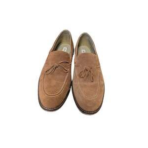 Steve Madden Men’s Brown Suede Leather Tassel Loafers Slip On Shoes Size 12